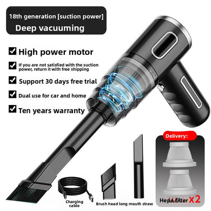 Wireless Car Vacuum Cleaner Portable Handheld Dust Blower
