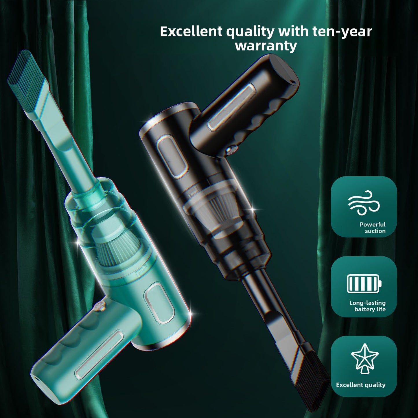 Wireless Car Vacuum Cleaner Portable Handheld Dust Blower
