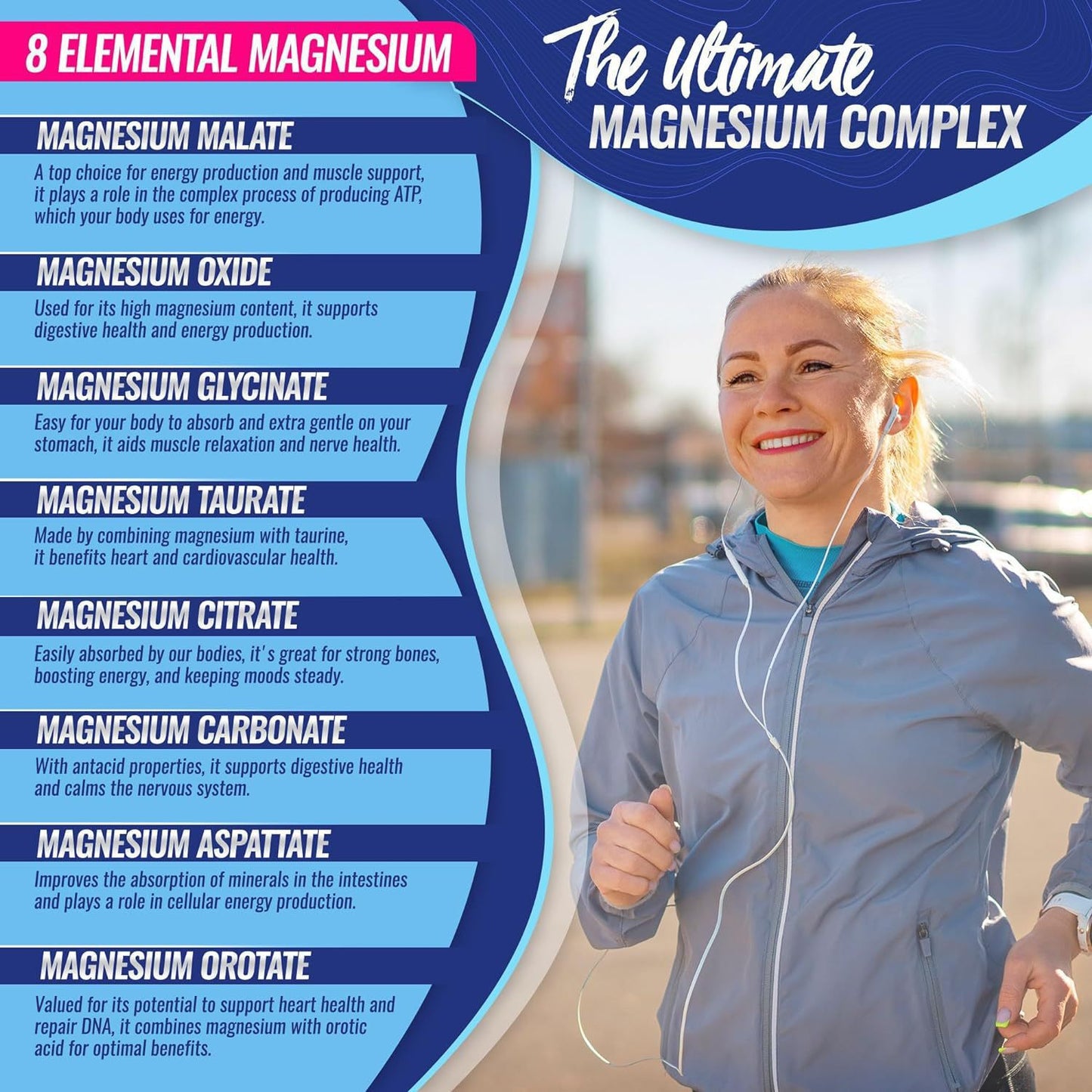 Magnesium Glycinate Magnesium Malate Citrate Capsules