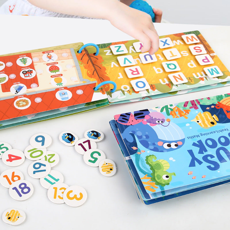 Childrens Education Reusable Sticker Book