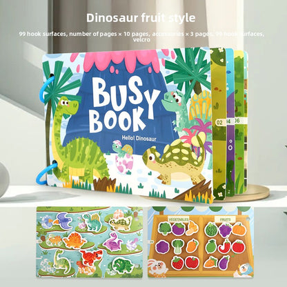 Childrens Education Reusable Sticker Book