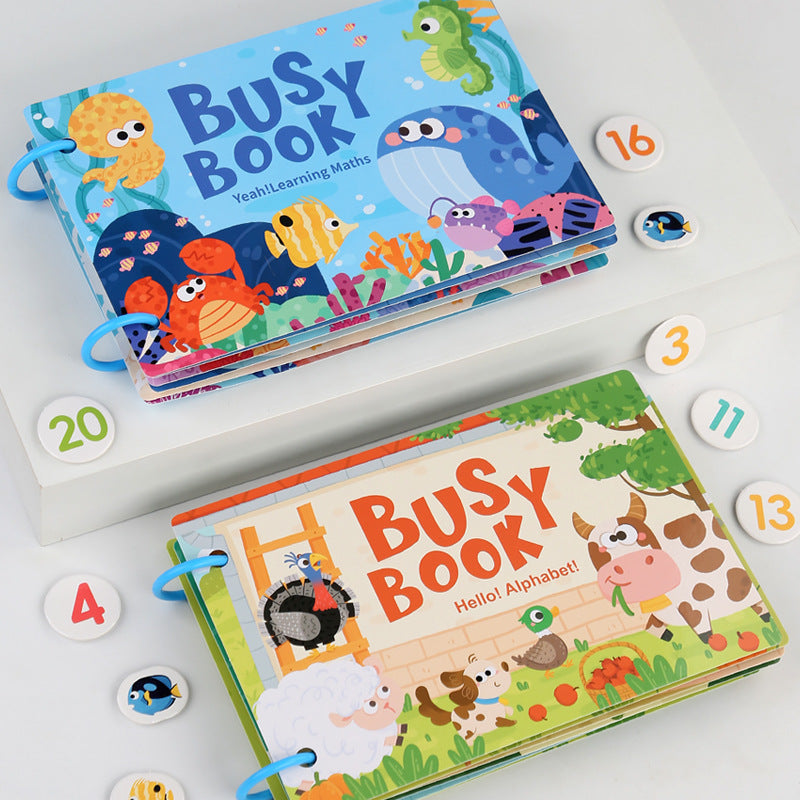Childrens Education Reusable Sticker Book