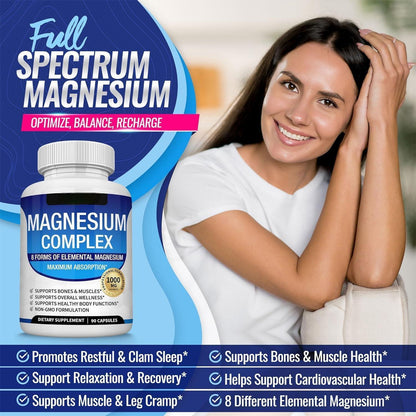 Magnesium Glycinate Magnesium Malate Citrate Capsules