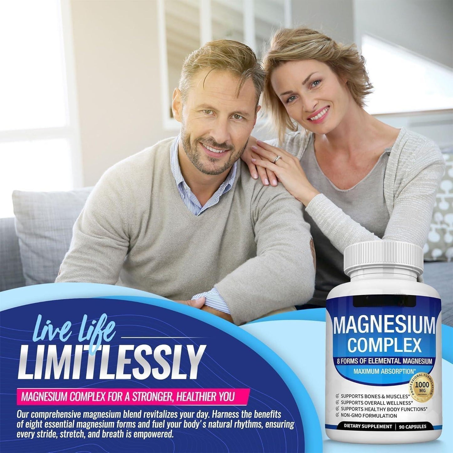 Magnesium Glycinate Magnesium Malate Citrate Capsules